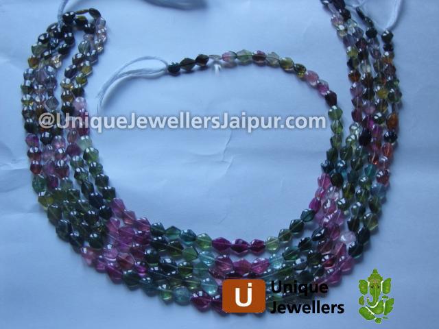 Tourmaline Plain Shakerpare Beads